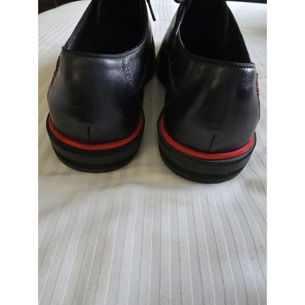 Marc Joseph New York Men's Black Leather Oxford Dress Shoes 10.5M‎ Comfort